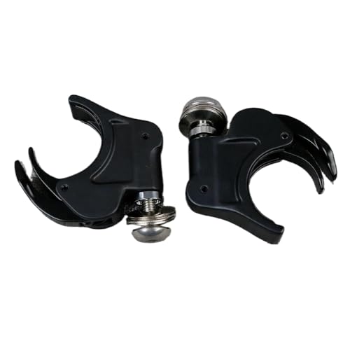 MJXACRLF 41 -mm -Windschutzscheibenclips kompatibel mit Sportster XL 883 1200 und Softail FXST FXDWG -Modellen einschließlich Nachtzug(Black) von MJXACRLF