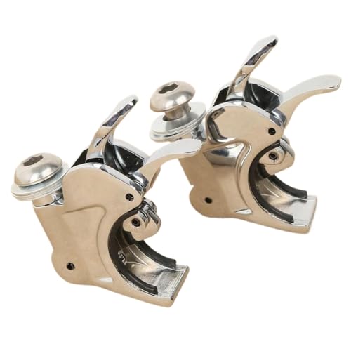 MJXACRLF 41 -mm -Windschutzscheibenclips kompatibel mit Sportster XL 883 1200 und Softail FXST FXDWG -Modellen einschließlich Nachtzug(Chrome) von MJXACRLF