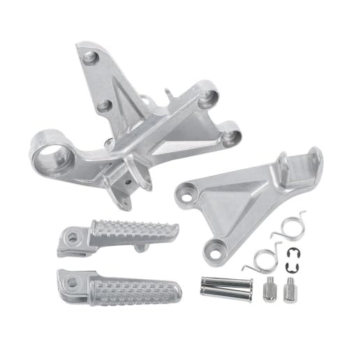 MJXACRLF Kompatible Fußstütze für Fahrer, die mit CBR1000RR 2008 2016 2017 2024 Modelle kompatibel ist(Silver) von MJXACRLF