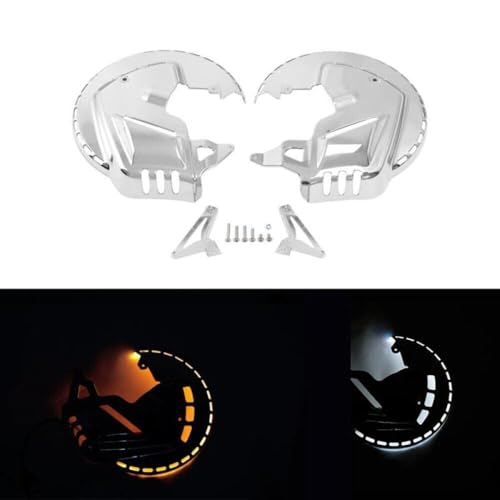 MJXACRLF Ring of Fire Front Bremsrotorabdeckungen, die mit Goldwing GL 1800 2001-2017 und F6B 2013-2017 Motorcycles kompatibel sind MJXACRLF Ring of Fire Front Bremsrotorabdeckungen, die mit Goldwing GL 1800 2001-2017 und F6B 2013-2017 Motorcycles kompatibel sind von MJXACRLF