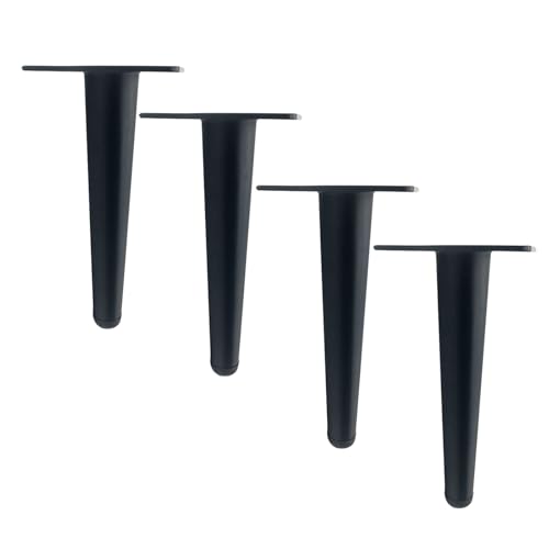 MJYDKBZ Ersatz Möbelbeine Konisch, 4 Stück Möbelfüße Stütz Möbelfüsse Konisch Tischfüße Eisen | Sprühfarbe Sofasfüße Höhe: 10-72cm Schrankfüße Couchtischbeine Sofas Tischbeine 43cm/17 MJYDKBZ Ersatz Möbelbeine Konisch, 4 Stück Möbelfüße Stütz Möbelfüsse Konisch Tischfüße Eisen | Sprühfarbe Sofasfüße Höhe: 10-72cm Schrankfüße Couchtischbeine Sofas Tischbeine 43cm/17 von MJYDKBZ