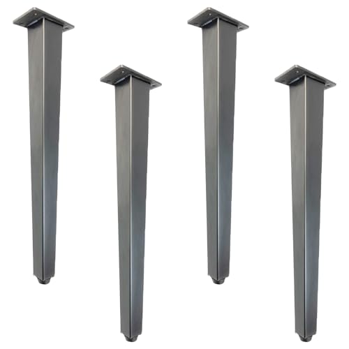 MJYDKBZ Ersatz Möbelbeine Schwarz, 4 Stück Möbelfüße Verstellbar Möbelfüsse Konisch Tischfüße Edelstahl | Sprühfarbe Sofasfüße Höhe: 7-50.5cm Schrankfüße Couchtischbeine Tischbeine 40.5cm/16" MJYDKBZ Ersatz Möbelbeine Schwarz, 4 Stück Möbelfüße Verstellbar Möbelfüsse Konisch Tischfüße Edelstahl | Sprühfarbe Sofasfüße Höhe: 7-50.5cm Schrankfüße Couchtischbeine Tischbeine 40.5cm/16" von MJYDKBZ