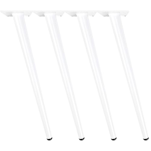 MJYDKBZ Möbelbeine Weiß 60cm, 4 Stück Möbelfüße Stütz Möbelfüsse Konisch Tischfüße Eisen | Sprühfarbe Sofasfüße Höhe: 10-72cm Schrankfüße Couchtischbeine Sofas Beine Tischbeine 60cm/23.7" MJYDKBZ Möbelbeine Weiß 60cm, 4 Stück Möbelfüße Stütz Möbelfüsse Konisch Tischfüße Eisen | Sprühfarbe Sofasfüße Höhe: 10-72cm Schrankfüße Couchtischbeine Sofas Beine Tischbeine 60cm/23.7" von MJYDKBZ