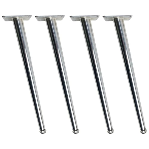 MJYDKBZ Möbelfüße Konisch Chrom, 4 Stück Möbelbeine Verstellbar Möbelfüsse Chrom Tischfüße Eisen | Sprühfarbe Sofasfüße Höhe: 10.5-43.5cm Schrankfüße Couchtischbeine Sofa Tischbeine 38.5cm/15.1" MJYDKBZ Möbelfüße Konisch Chrom, 4 Stück Möbelbeine Verstellbar Möbelfüsse Chrom Tischfüße Eisen | Sprühfarbe Sofasfüße Höhe: 10.5-43.5cm Schrankfüße Couchtischbeine Sofa Tischbeine 38.5cm/15.1" von MJYDKBZ