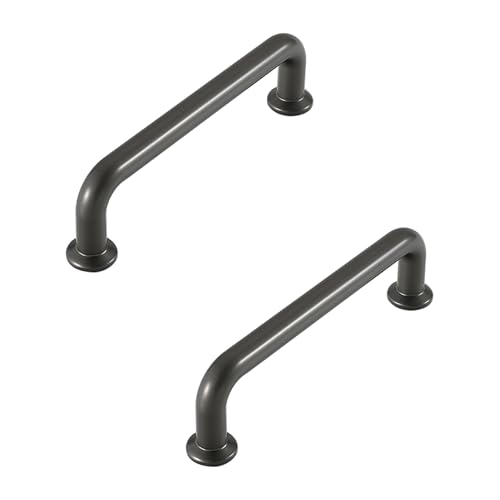 MJYDKBZ Möbelgriffe, 2 Stück Schrankgriffe Grau Schubladengriffe Zinklegierung | Galvanik Oberfläche, Küchengriffe Bohrlochabstand: 96mm/3.8in Gesamtlänge: 111mm/4.4in Türgriffe Spiegelschrankgriff MJYDKBZ Möbelgriffe, 2 Stück Schrankgriffe Grau Schubladengriffe Zinklegierung | Galvanik Oberfläche, Küchengriffe Bohrlochabstand: 96mm/3.8in Gesamtlänge: 111mm/4.4in Türgriffe Spiegelschrankgriff von MJYDKBZ