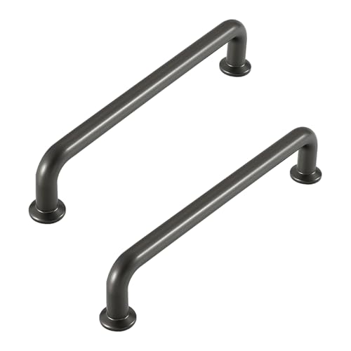 MJYDKBZ Möbelgriffe Grau, 2 Stück Schrankgriffe Modern Schubladengriffe Zinklegierung | Galvanik Oberfläche, Küchengriffe Bohrlochabstand: 128mm/5in Gesamtlänge: 142mm/5.6in Küchengriffe Türgriffe MJYDKBZ Möbelgriffe Grau, 2 Stück Schrankgriffe Modern Schubladengriffe Zinklegierung | Galvanik Oberfläche, Küchengriffe Bohrlochabstand: 128mm/5in Gesamtlänge: 142mm/5.6in Küchengriffe Türgriffe von MJYDKBZ