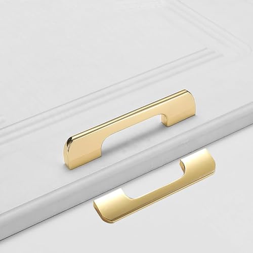 MJYDKBZ Schubladengriffe, 2 Stück Kommodengriffe Gold Möbelgriffe Aluminiumlegierung | Galvanikfläche, Schrankgriffe Lochabstand der Montage: 96mm - 576mm Küchengriffe mit Schrauben 96mm/3.8in MJYDKBZ Schubladengriffe, 2 Stück Kommodengriffe Gold Möbelgriffe Aluminiumlegierung | Galvanikfläche, Schrankgriffe Lochabstand der Montage: 96mm - 576mm Küchengriffe mit Schrauben 96mm/3.8in von MJYDKBZ