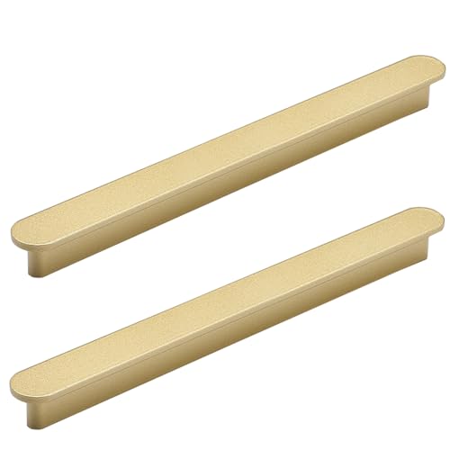 MJYDKBZ Schubladengriffe, 2 Stück Kommodengriffe Gold Möbelgriffe Aluminiumlegierung | Sprühfarbe, Schrankgriffe Bohrlochabstand: 960mm/37.8in Gesamtlänge:1000mm/39.4in Kleiderschrank von MJYDKBZ