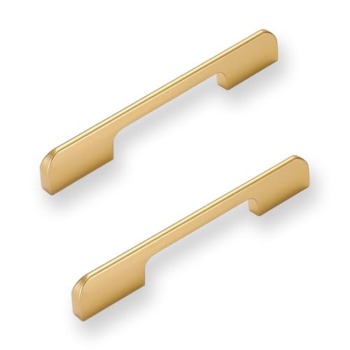 MJYDKBZ Schubladengriffe, 2 Stück Kommodengriffe Gold Möbelgriffe Aluminiumlegierung | Sprühfarbe Oberfläche, Schrankknöpfe Möbelknöpfe Lochabstand der Montage: 128mm/5in Küchengriffe mit Schrauben MJYDKBZ Schubladengriffe, 2 Stück Kommodengriffe Gold Möbelgriffe Aluminiumlegierung | Sprühfarbe Oberfläche, Schrankknöpfe Möbelknöpfe Lochabstand der Montage: 128mm/5in Küchengriffe mit Schrauben von MJYDKBZ
