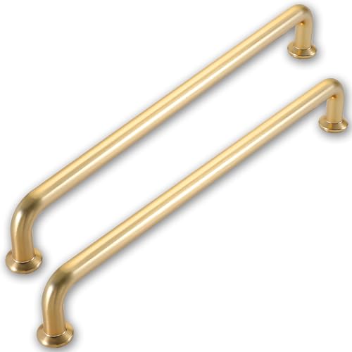 MJYDKBZ Schubladengriffe, 2 Stück Kommodengriffe Gold Möbelgriffe Zinklegierung | Gebürstet Oberfläche, für Küchenschränke Möbelknöpfe Lochabstand der Montage: 192mm/7.6in Küchengriffe mit Schrauben MJYDKBZ Schubladengriffe, 2 Stück Kommodengriffe Gold Möbelgriffe Zinklegierung | Gebürstet Oberfläche, für Küchenschränke Möbelknöpfe Lochabstand der Montage: 192mm/7.6in Küchengriffe mit Schrauben von MJYDKBZ