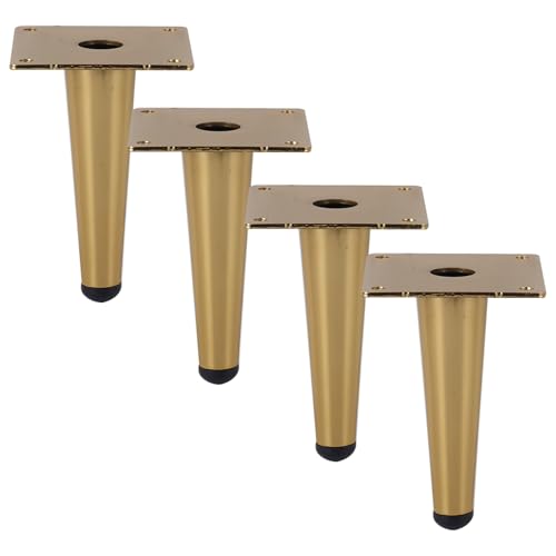 MJYDKBZ Sofafüße 12cm Metall, 4 Stück Sofabeine Stütz Sofafusse Gold Möbelfüße Eisen | Galvanikfläche Tischfüße Höhe: 10-25cm Schrankfüße Couchtischbeine Tischbeine Möbelfüsse 12cm/4.7" MJYDKBZ Sofafüße 12cm Metall, 4 Stück Sofabeine Stütz Sofafusse Gold Möbelfüße Eisen | Galvanikfläche Tischfüße Höhe: 10-25cm Schrankfüße Couchtischbeine Tischbeine Möbelfüsse 12cm/4.7" von MJYDKBZ