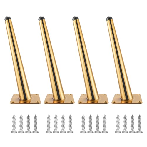 MJYDKBZ Sofafüße 20cm Metall, 4 Stück Sofabeine Stütz Sofafusse Gold Möbelfüße Kaltgewalztem Stahl | Galvanikfläche Tischfüße Höhe: 10-35cm Schrankfüße Couchtischbeine Tischbeine Möbelfüsse 20cm/7.9" MJYDKBZ Sofafüße 20cm Metall, 4 Stück Sofabeine Stütz Sofafusse Gold Möbelfüße Kaltgewalztem Stahl | Galvanikfläche Tischfüße Höhe: 10-35cm Schrankfüße Couchtischbeine Tischbeine Möbelfüsse 20cm/7.9" von MJYDKBZ