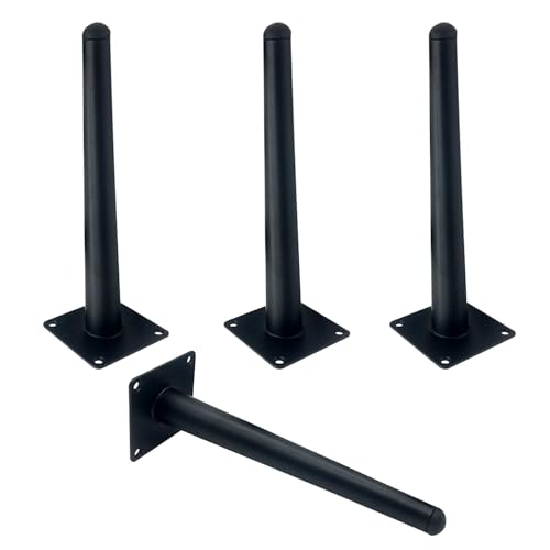 MJYDKBZ Sofafüße Schwarz Metall, 4 Stück Sofabeine Stütz Sofafusse Konisch Möbelfüße Eisen | Sprühfarbe Tischfüße Höhe: 10-72cm Schrankfüße Couchtischbeine Tischbeine Möbelfüsse 40cm/15.7" MJYDKBZ Sofafüße Schwarz Metall, 4 Stück Sofabeine Stütz Sofafusse Konisch Möbelfüße Eisen | Sprühfarbe Tischfüße Höhe: 10-72cm Schrankfüße Couchtischbeine Tischbeine Möbelfüsse 40cm/15.7" von MJYDKBZ