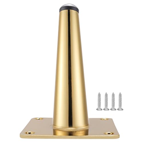 MJYDKBZ Sofafusse 10cm Gold, 4 Stück Sofabeine Stütz Sofafüße Konisch Möbelfüße Kaltgewalztem Stahl | Galvanikfläche Tischfüße Höhe: 10-35cm Schrankfüße Couchtischbeine Tischbeine Möbelfüsse 10cm/4" MJYDKBZ Sofafusse 10cm Gold, 4 Stück Sofabeine Stütz Sofafüße Konisch Möbelfüße Kaltgewalztem Stahl | Galvanikfläche Tischfüße Höhe: 10-35cm Schrankfüße Couchtischbeine Tischbeine Möbelfüsse 10cm/4" von MJYDKBZ