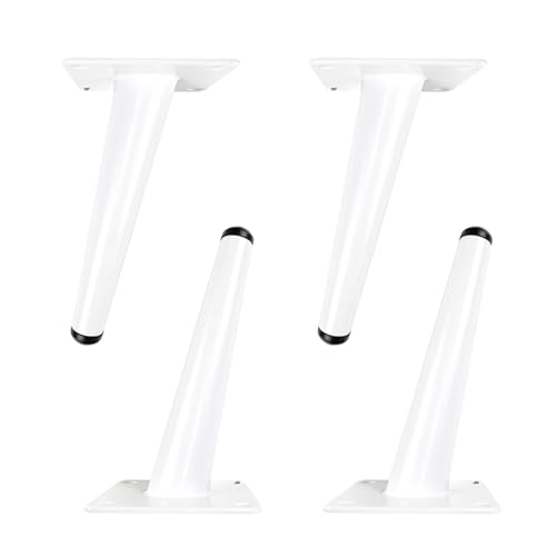 MJYDKBZ Sofafusse 10cm Weiß, 4 Stück Sofabeine Stütz Sofafüße Konisch Möbelfüße Eisen | Sprühfarbe Tischfüße Höhe: 10-72cm Schrankfüße Couchtischbeine Tischbeine Möbelfüsse 10cm/4" MJYDKBZ Sofafusse 10cm Weiß, 4 Stück Sofabeine Stütz Sofafüße Konisch Möbelfüße Eisen | Sprühfarbe Tischfüße Höhe: 10-72cm Schrankfüße Couchtischbeine Tischbeine Möbelfüsse 10cm/4" von MJYDKBZ