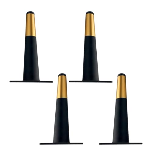 MJYDKBZ Sofafusse Konisch Schwarz, 4 Stück Sofabeine Stütz Sofafüße Schwarz Gold Möbelfüße Eisen | Sprühfarbe Tischfüße Höhe: 10-72cm Schrankfüße Couchtischbeine Tischbeine Möbelfüsse 12cm/4.7" MJYDKBZ Sofafusse Konisch Schwarz, 4 Stück Sofabeine Stütz Sofafüße Schwarz Gold Möbelfüße Eisen | Sprühfarbe Tischfüße Höhe: 10-72cm Schrankfüße Couchtischbeine Tischbeine Möbelfüsse 12cm/4.7" von MJYDKBZ