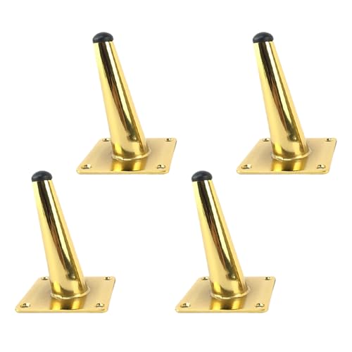 MJYDKBZ Sofafusse Konisch Stütz, 4 Stück Sofabeine Stütz Sofafüße Gold Möbelfüße Eisen | Sprühfarbe Tischfüße Höhe: 10-72cm Schrankfüße Couchtischbeine Tischbeine Möbelfüsse 12cm/4.7" MJYDKBZ Sofafusse Konisch Stütz, 4 Stück Sofabeine Stütz Sofafüße Gold Möbelfüße Eisen | Sprühfarbe Tischfüße Höhe: 10-72cm Schrankfüße Couchtischbeine Tischbeine Möbelfüsse 12cm/4.7" von MJYDKBZ