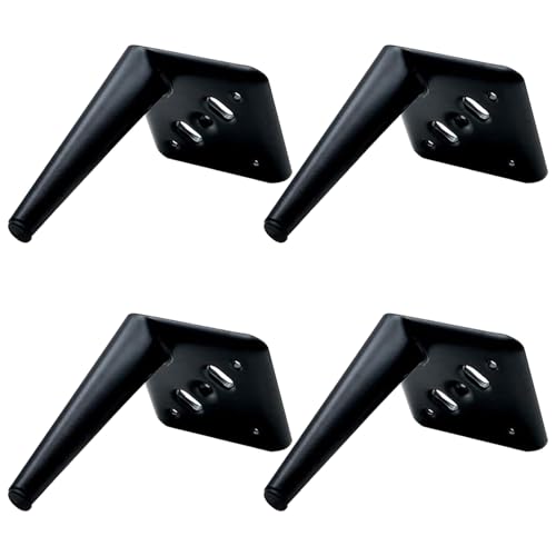 MJYDKBZ Tischfusse 15cm Schwarz, 4 Stück Tischbeine Stütz Tischfuss Konisch Möbelfüße Eisen | Sprühfarbe Sofasfüße Höhe: 13-17cm Schrankfüße Couchtischbeine Möbelbeine Möbelfüsse 15cm/6" MJYDKBZ Tischfusse 15cm Schwarz, 4 Stück Tischbeine Stütz Tischfuss Konisch Möbelfüße Eisen | Sprühfarbe Sofasfüße Höhe: 13-17cm Schrankfüße Couchtischbeine Möbelbeine Möbelfüsse 15cm/6" von MJYDKBZ