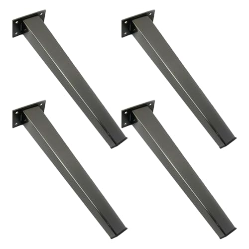 MJYDKBZ Tischfusse Schwarz Gebürstet, 4 Stück Tischbeine Stütz Tischfuss Konisch Möbelfüße Edelstahl | Sprühfarbe Sofasfüße Höhe: 6-30cm Schrankfüße Couchtischbeine Möbelbeine Möbelfüsse 17cm/6.7" MJYDKBZ Tischfusse Schwarz Gebürstet, 4 Stück Tischbeine Stütz Tischfuss Konisch Möbelfüße Edelstahl | Sprühfarbe Sofasfüße Höhe: 6-30cm Schrankfüße Couchtischbeine Möbelbeine Möbelfüsse 17cm/6.7" von MJYDKBZ