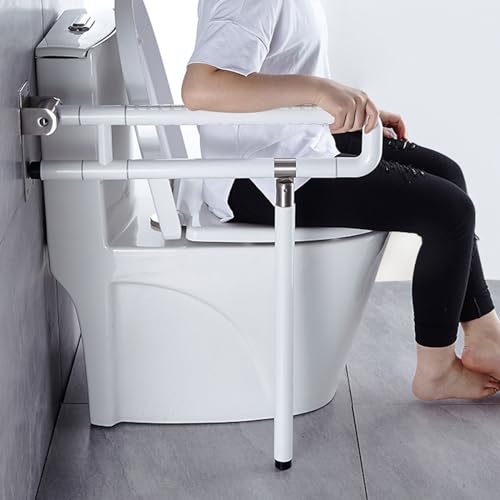 MJYDKBZ Toiletten Wandstützgriff,80cm Behinderten WC Haltegriff I-förmige rutschfeste Handlauf mit Bein für Senioren WC Stützhilfe Aufstehhilfe Sicherheitsgriff Weiß MJYDKBZ Toiletten Wandstützgriff,80cm Behinderten WC Haltegriff I-förmige rutschfeste Handlauf mit Bein für Senioren WC Stützhilfe Aufstehhilfe Sicherheitsgriff Weiß von MJYDKBZ
