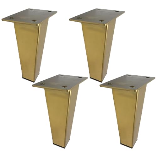 Möbelfüße Konisch Stütz, 4 Stück Möbelbeine Stütz Möbelfüsse Gebürstet Gold Tischfüße Edelstahl | Galvanikfläche Sofasfüße Höhe: 6-30cm Schrankfüße Couchtischbeine Sofas Beine Tischbeine 12cm/4.7" Möbelfüße Konisch Stütz, 4 Stück Möbelbeine Stütz Möbelfüsse Gebürstet Gold Tischfüße Edelstahl | Galvanikfläche Sofasfüße Höhe: 6-30cm Schrankfüße Couchtischbeine Sofas Beine Tischbeine 12cm/4.7" von MJYDKBZ