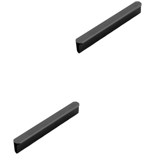 Möbelgriffe, 2 Stück Schrankgriffe Schwarz Schubladengriffe Aluminiumlegierung | Eloxierte Oberfläche, Küchengriffe Bohrlochabstand: 96mm/3.8in Gesamtlänge: 113mm/4.5in Türgriffe Spiegelschrankgriff Möbelgriffe, 2 Stück Schrankgriffe Schwarz Schubladengriffe Aluminiumlegierung | Eloxierte Oberfläche, Küchengriffe Bohrlochabstand: 96mm/3.8in Gesamtlänge: 113mm/4.5in Türgriffe Spiegelschrankgriff von MJYDKBZ