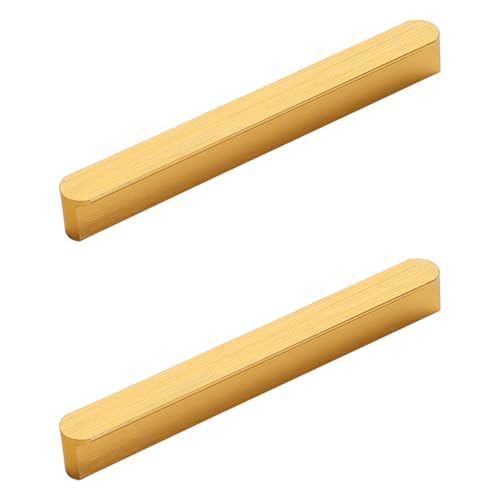 Schubladengriffe, 2 Stück Kommodengriffe Gold Möbelgriffe Aluminiumlegierung | Eloxierte Oberfläche, Schrankgriffe Bohrlochabstand: 896mm/35.3in Gesamtlänge: 1000mm/39.4in Büro Garderobe Fenster von MJYDKBZ