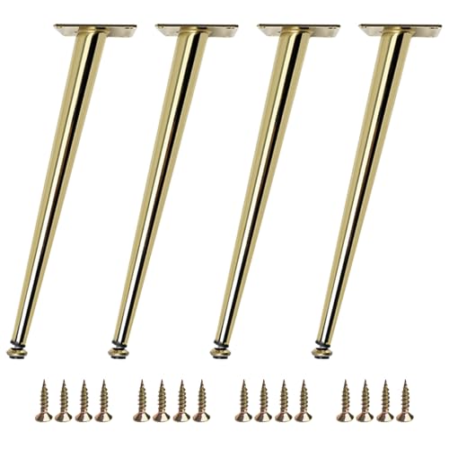 Sofabeine Verstellbar Gold, 4 Stück Sofafüße Verstellbar Sofafusse Konisch Möbelfüße Eisen | Galvanikfläche Tischfüße Höhe: 10.5-72.5cm Schrankfüße Couchtischbeine Tischbeine Möbelfüsse 72.5cm/28.5" Sofabeine Verstellbar Gold, 4 Stück Sofafüße Verstellbar Sofafusse Konisch Möbelfüße Eisen | Galvanikfläche Tischfüße Höhe: 10.5-72.5cm Schrankfüße Couchtischbeine Tischbeine Möbelfüsse 72.5cm/28.5" von MJYDKBZ