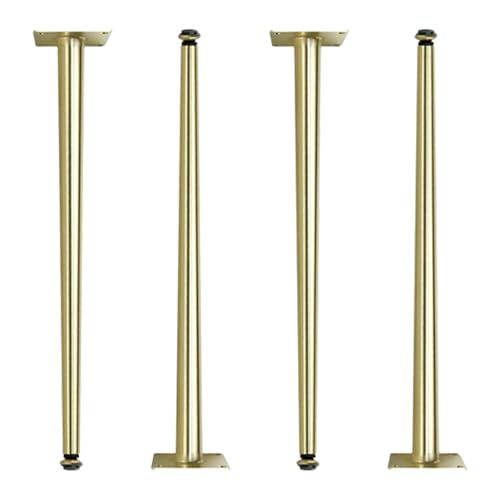Sofabeine Verstellbar Gold, 4 Stück Sofafüße Verstellbar Sofafusse Konisch Möbelfüße Eisen | Galvanikfläche Tischfüße Höhe: 10.5-72.5cm Schrankfüße Couchtischbeine Tischbeine Möbelfüsse 72.5cm/28.5" Sofabeine Verstellbar Gold, 4 Stück Sofafüße Verstellbar Sofafusse Konisch Möbelfüße Eisen | Galvanikfläche Tischfüße Höhe: 10.5-72.5cm Schrankfüße Couchtischbeine Tischbeine Möbelfüsse 72.5cm/28.5" von MJYDKBZ