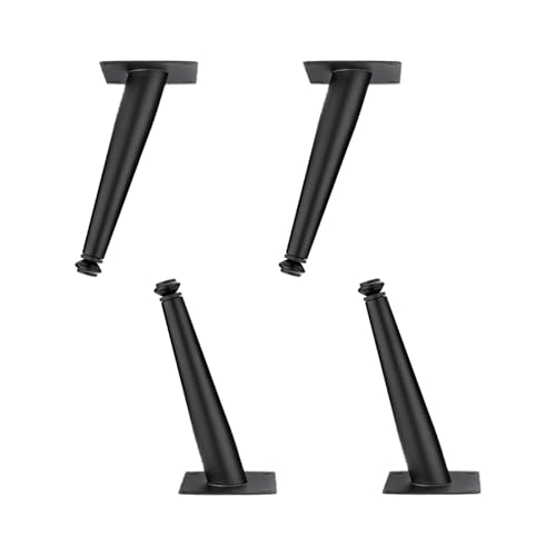 Sofafüße Verstellbar Konisch, 4 Stück Sofabeine Verstellbar Sofafusse Schwarz Möbelfüße Kaltgewalzter Stahl | Sprühfarbe Tischfüße Höhe: 10.5-72.5cm Schrankfüße Couchtischbeine Tischbeine 10.5cm/4.1" Sofafüße Verstellbar Konisch, 4 Stück Sofabeine Verstellbar Sofafusse Schwarz Möbelfüße Kaltgewalzter Stahl | Sprühfarbe Tischfüße Höhe: 10.5-72.5cm Schrankfüße Couchtischbeine Tischbeine 10.5cm/4.1" von MJYDKBZ
