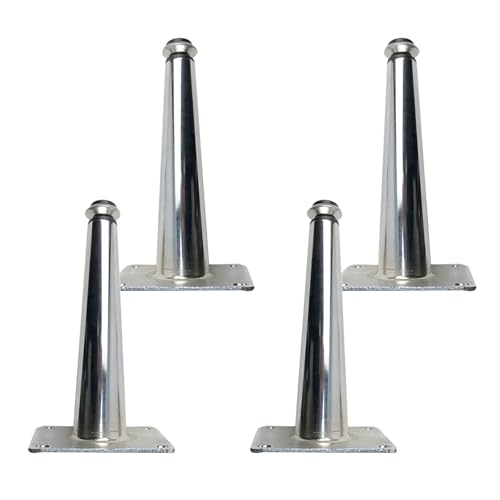 Sofafusse Verstellbar Chrom, 4 Stück Sofabeine Verstellbar Sofafüße Konisch Möbelfüße Eisen | Sprühfarbe Tischfüße Höhe: 10.5-30.5cm Schrankfüße Couchtischbeine Tischbeine Möbelfüsse 10.5cm/4.1" Sofafusse Verstellbar Chrom, 4 Stück Sofabeine Verstellbar Sofafüße Konisch Möbelfüße Eisen | Sprühfarbe Tischfüße Höhe: 10.5-30.5cm Schrankfüße Couchtischbeine Tischbeine Möbelfüsse 10.5cm/4.1" von MJYDKBZ