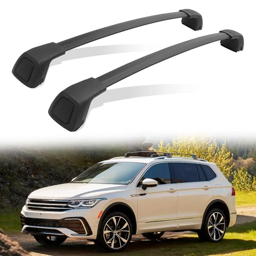 MJZDDP 2 Stück Auto Dachträger für VW Tiguan 2018-2024, Dachgepäckablage Querstangen, Hochstabile Dachbox LastenträGer Schutz Dach Railing BüGel Zubehör MJZDDP 2 Stück Auto Dachträger für VW Tiguan 2018-2024, Dachgepäckablage Querstangen, Hochstabile Dachbox LastenträGer Schutz Dach Railing BüGel Zubehör von MJZDDP