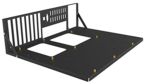 ATX/EATX Mining Frame Open Chassis Frame Thickened Motherboard Bracket Fixing Frame Mining Rig Case Frame Nur Rahmen, Kein Lüfter Und Keine GPU EATX ATX/EATX Mining Frame Open Chassis Frame Thickened Motherboard Bracket Fixing Frame Mining Rig Case Frame Nur Rahmen, Kein Lüfter Und Keine GPU EATX von MJZYP