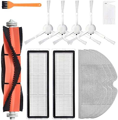 Hohe Qualität Seitenbürste HEPA Filter Hauptbürste Mop Kit Fit für Mijia 1c Stytj01zhm Staubsauger Ersatzteile Zubehör Ersatzteile für Staubsauger K von MJZYP