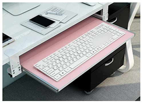 MJZYP Computer-Schreibtisch-Verlängerungsplatte, Ergonomics Schreibtisch Erweiterung, Tastaturablage Unter Dem Schreibtisch, Computer Schublade zum Tippen C,75cm von MJZYP