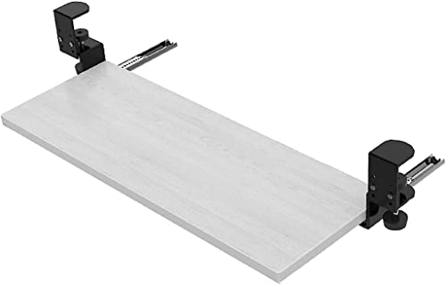 MJZYP Ergonomics Schreibtisch Erweiterung, Computer-Schreibtisch-Verlängerungsplatte, Tastaturablage Unter Dem Schreibtisch, Tisch-Halterung, Computer-Ellenbogen-Armstütze B,64 * 24cm von MJZYP
