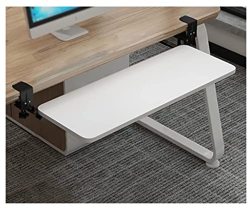 MJZYP Ergonomics Schreibtisch Erweiterung, Tastaturablage Unter Dem Schreibtisch, Computer-Tisch-Tastatur-Plattform-Schublade FüR Schreibarbeitsplatz A,65 * 25cm von MJZYP