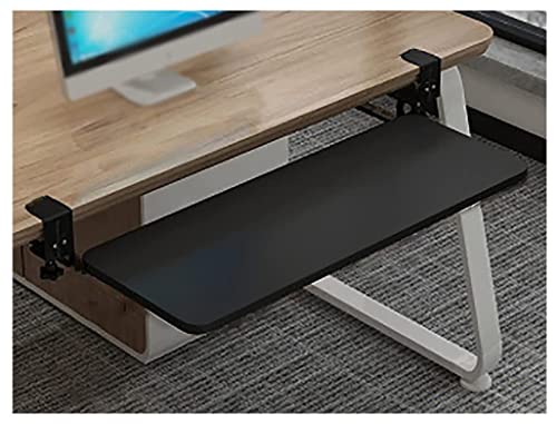 MJZYP Ergonomics Schreibtisch Erweiterung, Tastaturablage Unter Dem Schreibtisch, Computer-Tisch-Tastatur-Plattform-Schublade FüR Schreibarbeitsplatz C,65 * 25cm von MJZYP