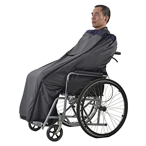 MJZYP Ganzkörper Rollstuhldecke, Innenfutter Webpelz Polyester Rollstuhlüberzug, Gefütterter Schlupfsack Für Rohlstuhlfahrer, Unterkörper Wärmesack von MJZYP