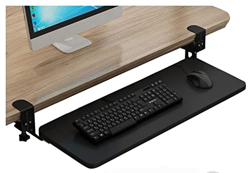 MJZYP Tastaturablage Unter Dem Schreibtisch, Computer-Schreibtisch-Verlängerungsplatte, Ergonomics Schreibtisch Erweiterung, geeignet für Zuhause und Büro 75 * 25cm von MJZYP