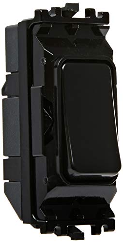 MK Electric Grid Plus 2-Wege-Schaltmodul, 10 A, Schwarz von MK