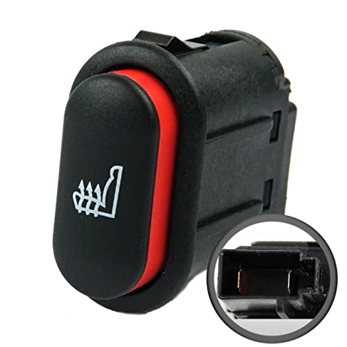 MKAREPART Beheizter Sitzschalter - Sitzheizungsschalter kompatibel mit Fiesta Fusion Ranger Transit Mondeo 6706942, 93BG19K314AA MKAREPART Beheizter Sitzschalter - Sitzheizungsschalter kompatibel mit Fiesta Fusion Ranger Transit Mondeo 6706942, 93BG19K314AA von MKAREPART