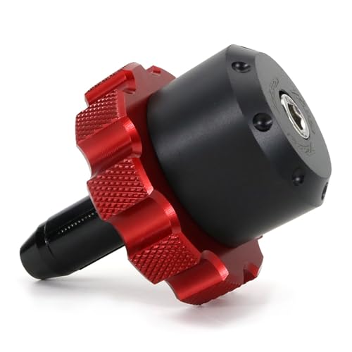 MKBHD Gassperre Tempomat Gas Clamp Unterstützen Ende Bar Fit for Suzuki GSXR600 750 GSXR1000 GSX1300R Hayabusa TL1000S TL1000R(Red GSXR Logo) von MKBHD