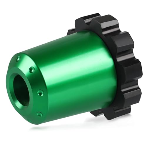 MKBHD Motorrad-Gassperre, Tempomat, passend for Kawasaki ZX-14 ZZR1400 ZX-12R ZG1400 ER-6N ER-6F ER-5, Gasklemme, unterstützende Endstange(GREEN) von MKBHD