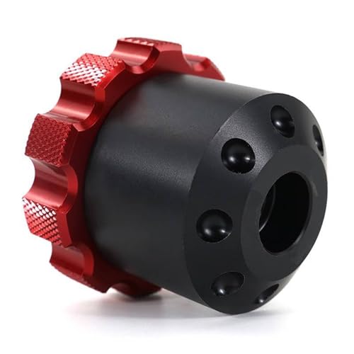 MKBHD Passend for B//M//W F700GS F800GS 2013-2021 F800GS Adventure Motorrad-Gashebelsperre, Tempomat, Gasklemm-Assist-Endstange(Red GS Logo) von MKBHD