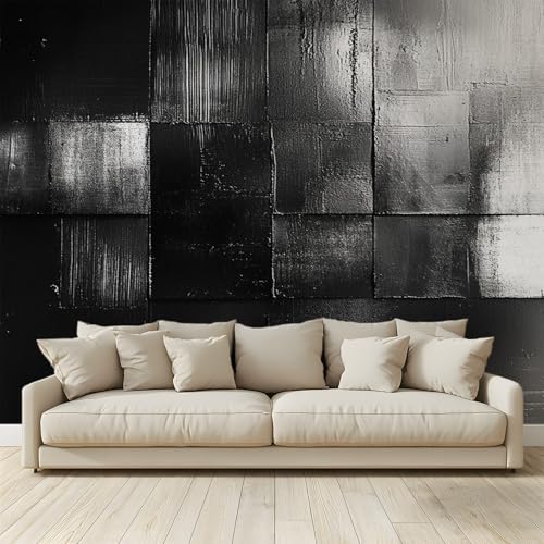 MKBKLI Benutzerdefinierte Wandbild Tapete Geometrische Blöcke Fresko Thema Hotel Hochzeit Hintergrund Wand Dekor Foto 300 (B) x 210 (H) cm A256 von MKBKLI