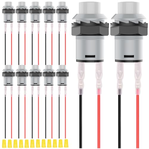 MKBKLLJY 12St. 12mm Momentary Grey Mini Push Button Switch AC 250V/1.5A 125V/3A ON Off Micro Round Push Button Switch 2Pin 12V mit Terminal Drähte und Verdrahtung Cap für Auto Boot PC Tischlampe DIY MKBKLLJY 12St. 12mm Momentary Grey Mini Push Button Switch AC 250V/1.5A 125V/3A ON Off Micro Round Push Button Switch 2Pin 12V mit Terminal Drähte und Verdrahtung Cap für Auto Boot PC Tischlampe DIY von MKBKLLJY