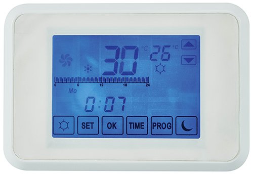 MKC mk932 CHRONOTHERMOSTAT, Touch Screen mit Wochenprogramm, weiß MKC mk932 CHRONOTHERMOSTAT, Touch Screen mit Wochenprogramm, weiß von MKC
