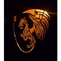 Feuertonne Drache von MKDesignbyMK