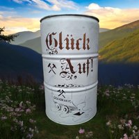 Feuertonne Glück Auf von MKDesignbyMK
